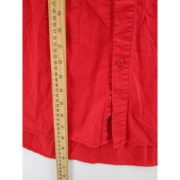 VINTAGE IOU Shirt Medium Button Down Pockets Camp Limited Edition Retro - Picture 4 of 10